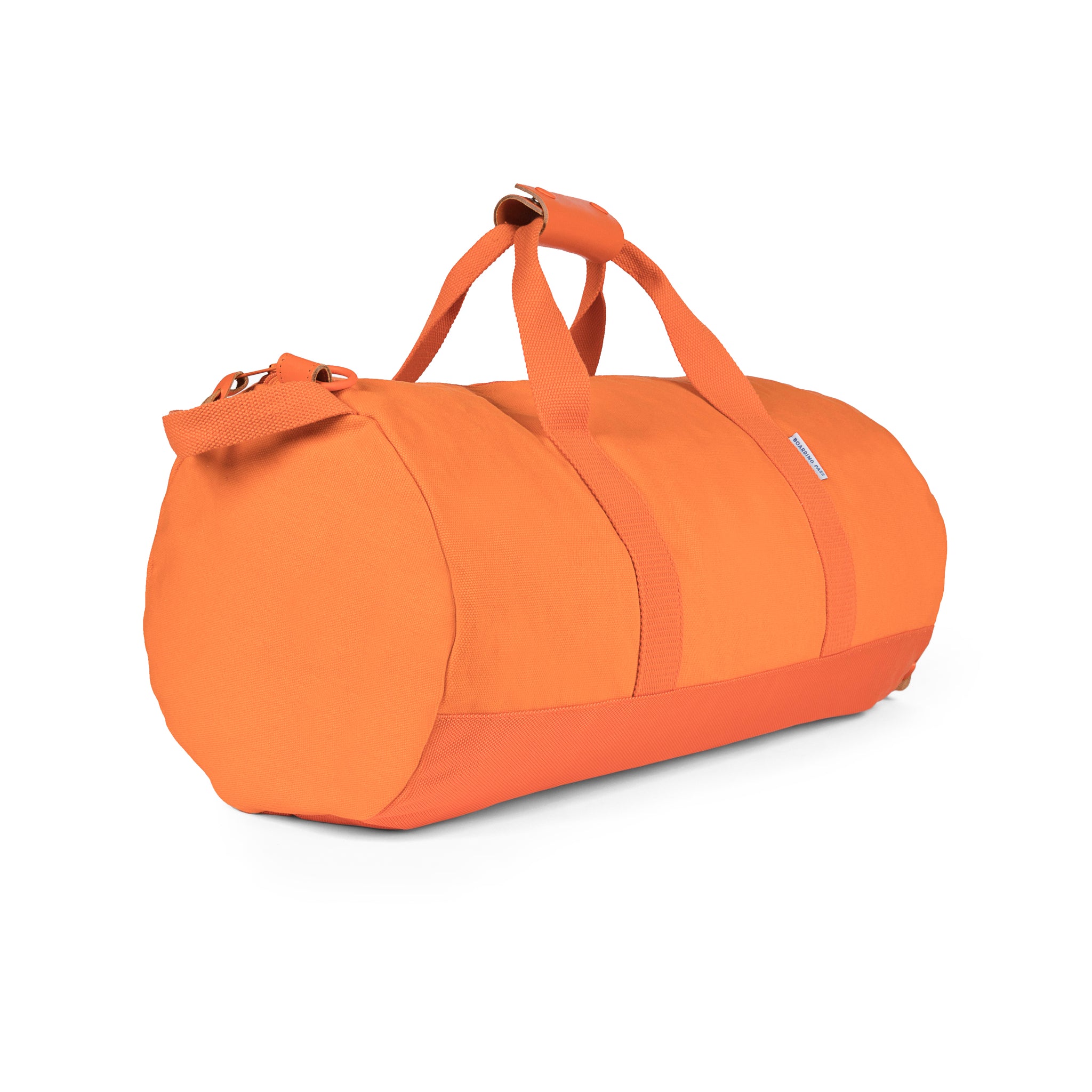 Aviation Orange "Work Hard, Play Hard" Duffel Boarding Pass NYC