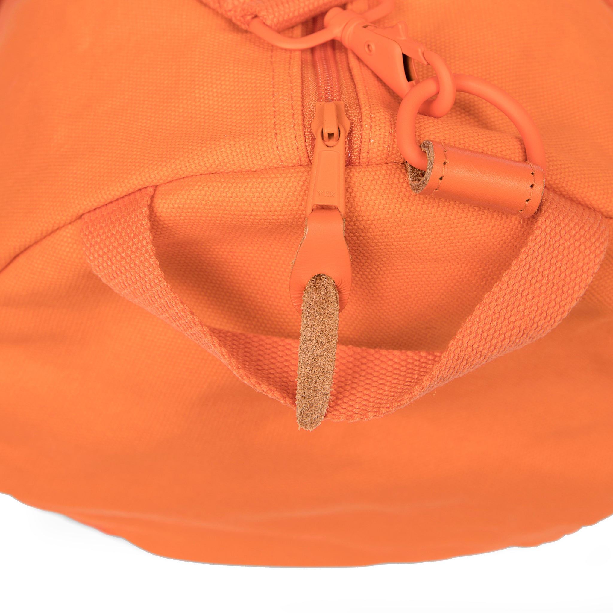 Aviation Orange "Work Hard, Play Hard" Duffel Boarding Pass NYC